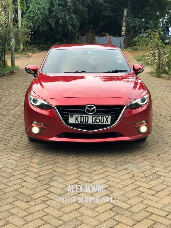 Mazda Axela 2014 Red