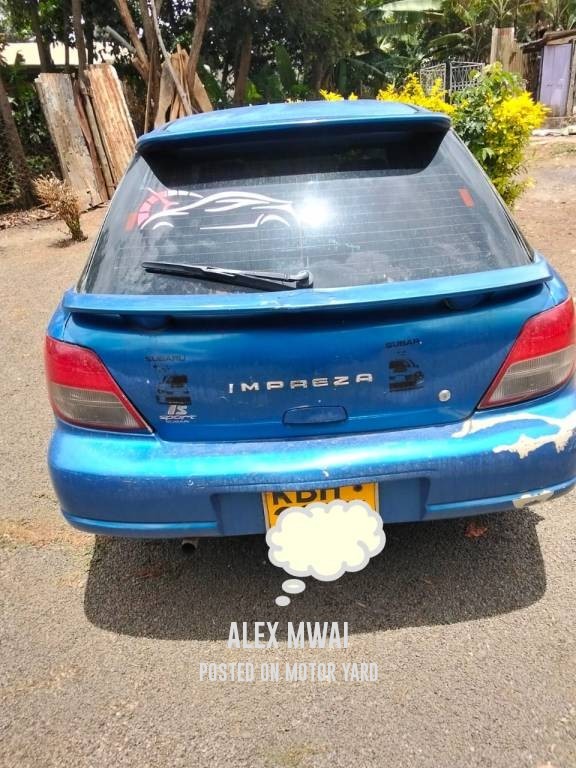 Subaru Impreza 2011 Blue