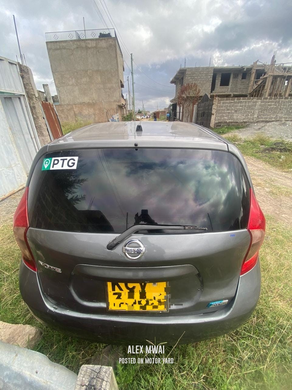 Nissan Note 2012 Grey