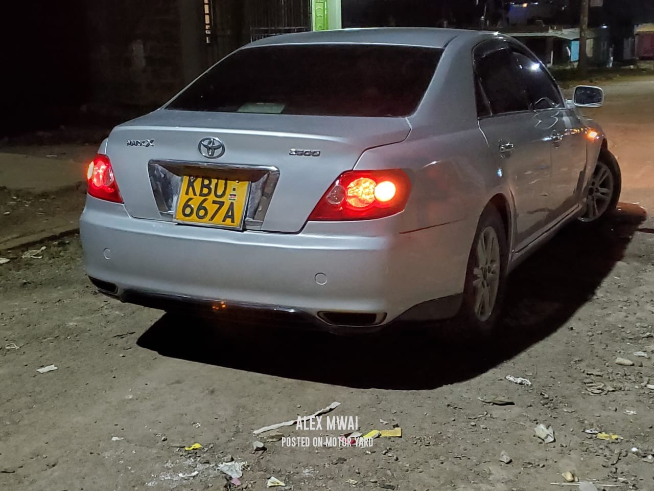 Toyota Mark X 2005 Silver