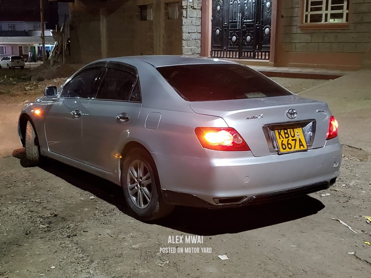 Toyota Mark X 2005 Silver