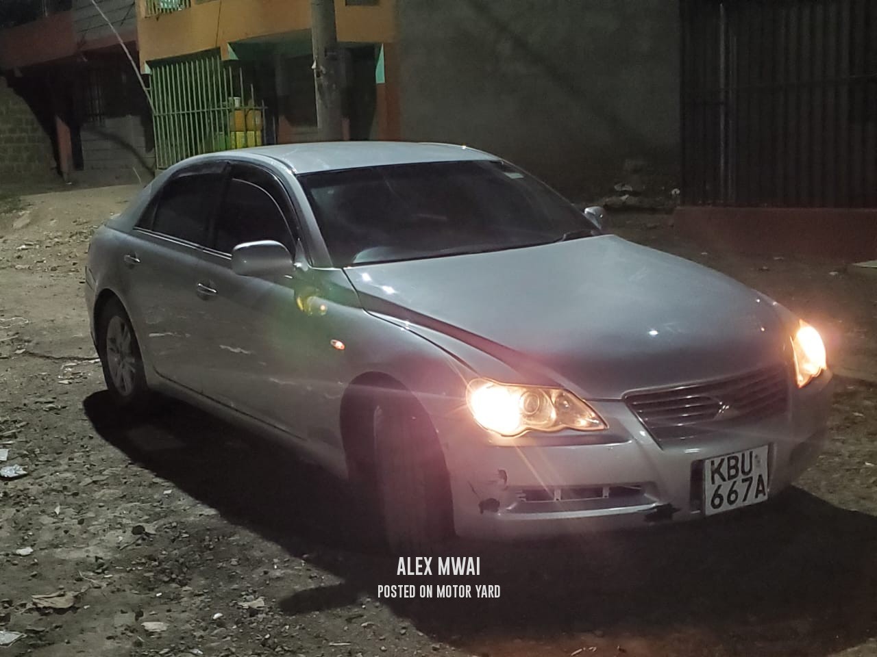 Toyota Mark X 2005 Silver