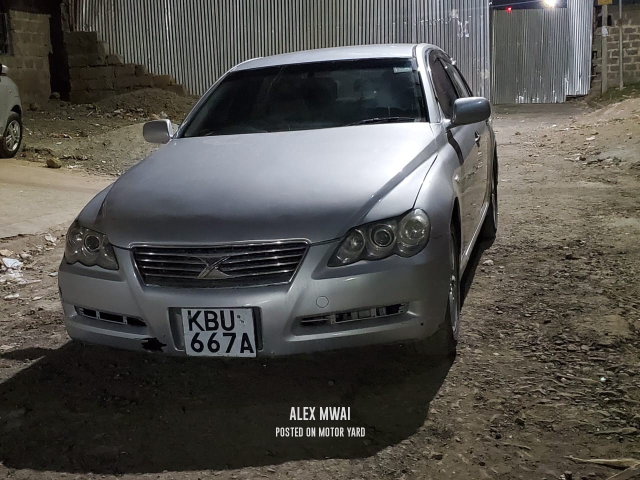 Toyota Mark X 2005 Silver