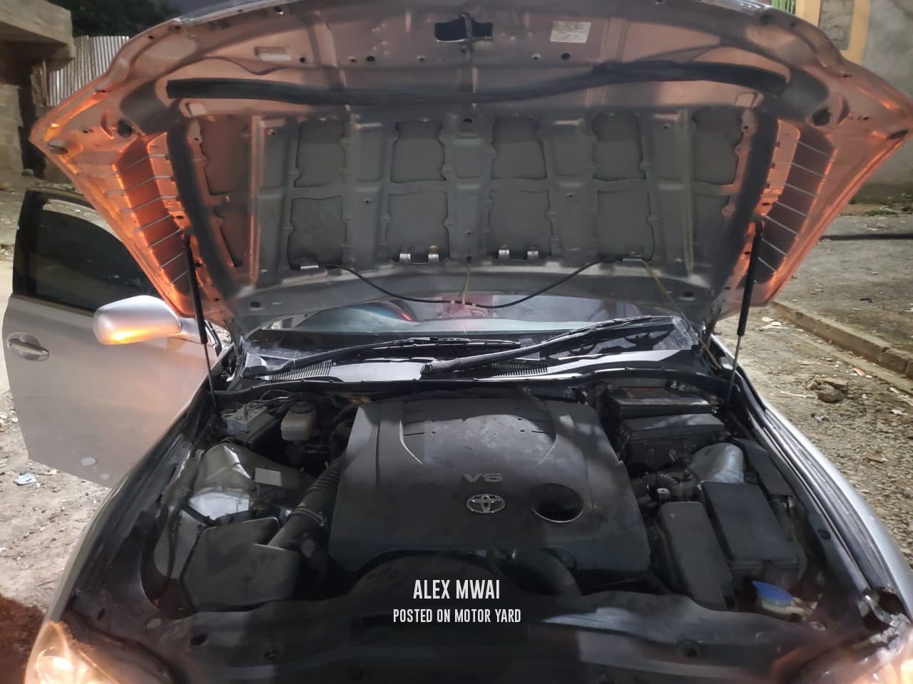 Toyota Mark X 2005 Silver