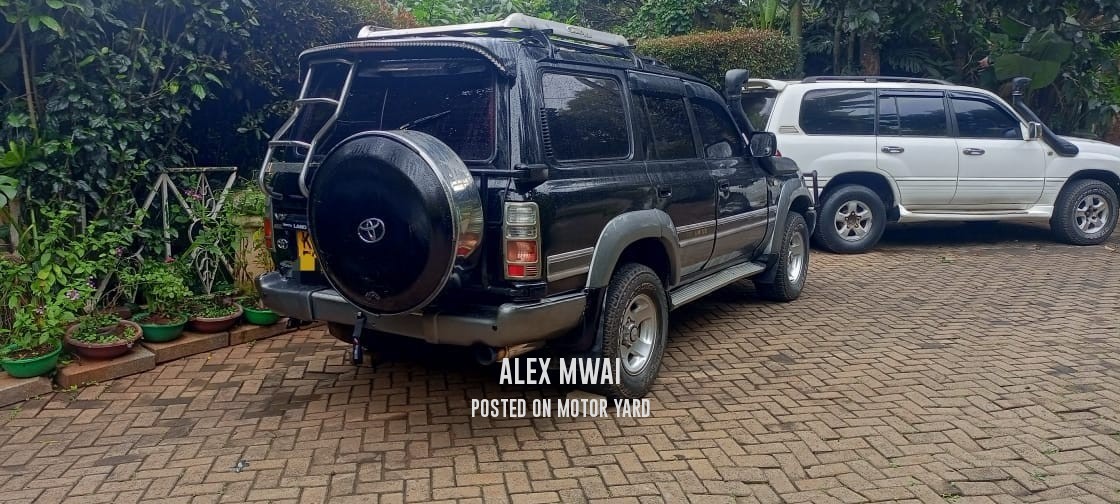 Toyota Land Cruiser Prado 1999 Black