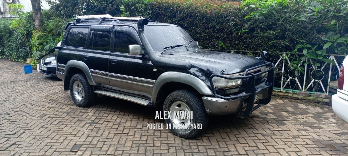 Toyota Land Cruiser Prado 1999 Black