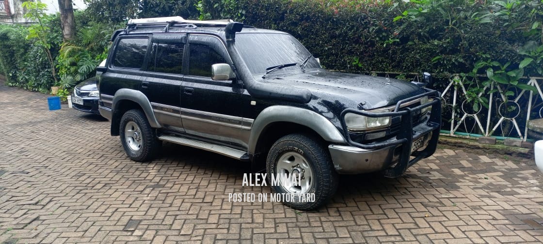 Toyota Land Cruiser Prado 1999 Black
