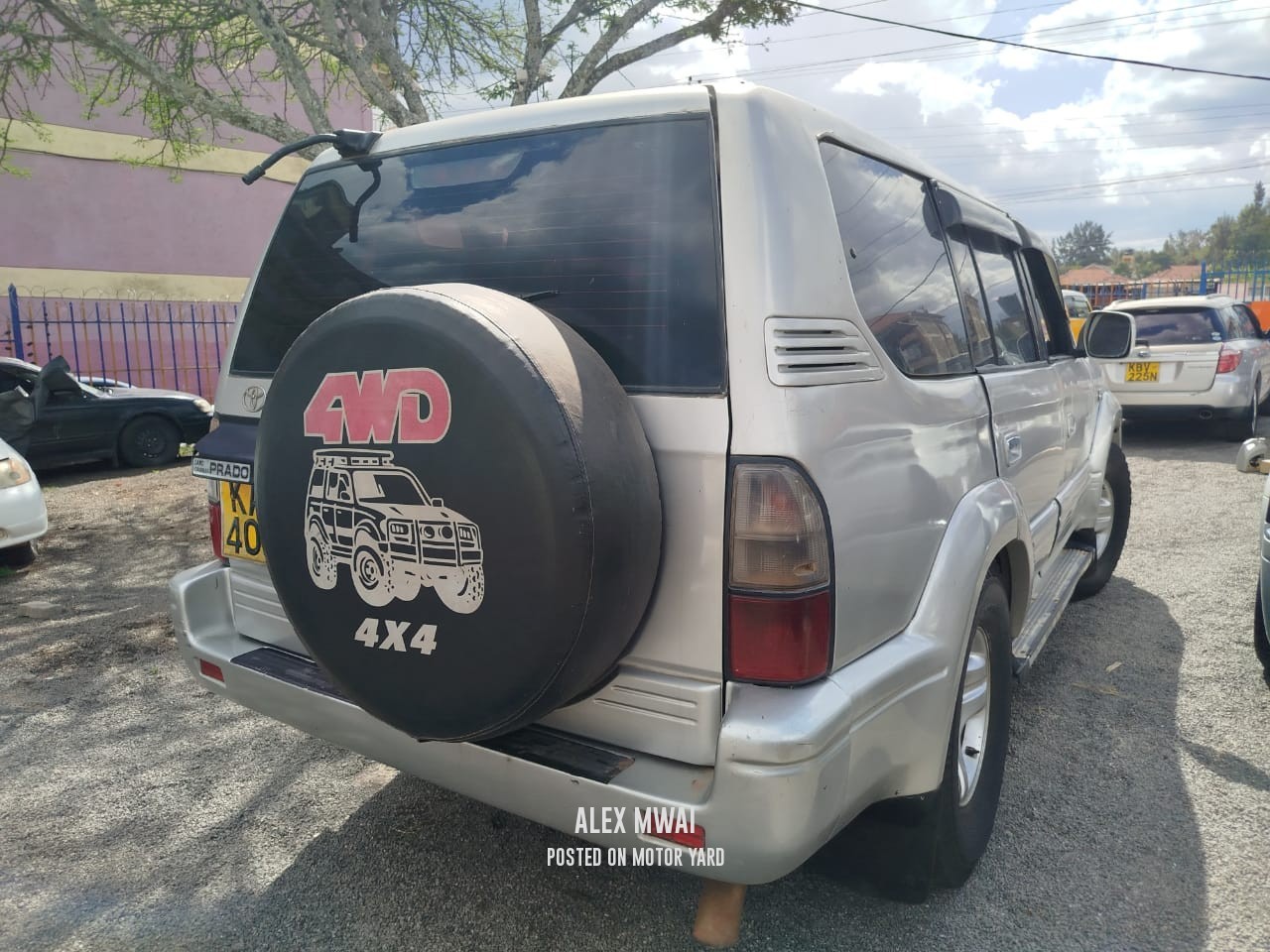 Toyota Land Cruiser Prado 2000 Silver