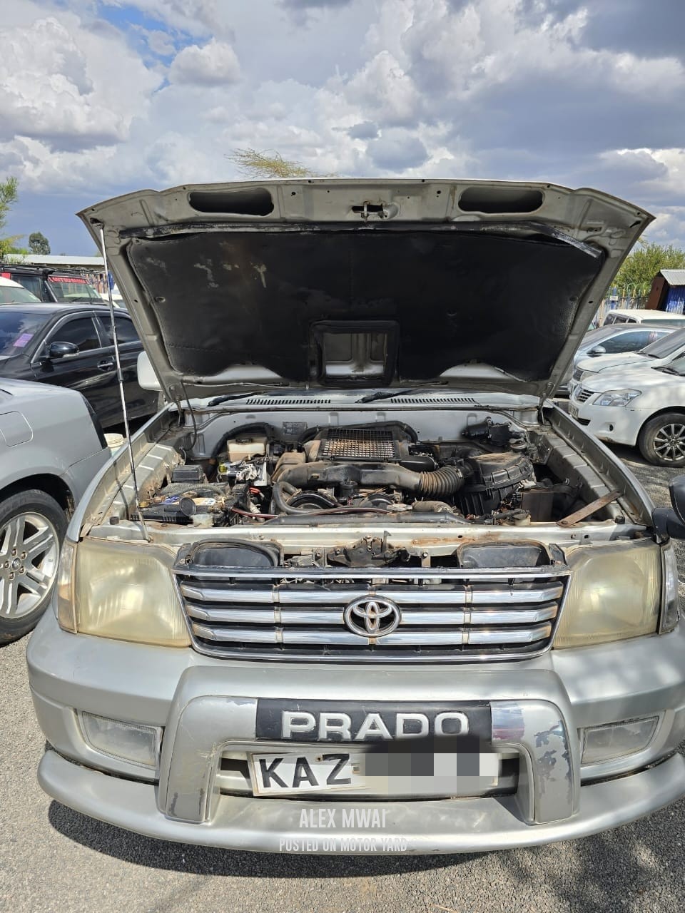 Toyota Land Cruiser Prado 2000 Silver