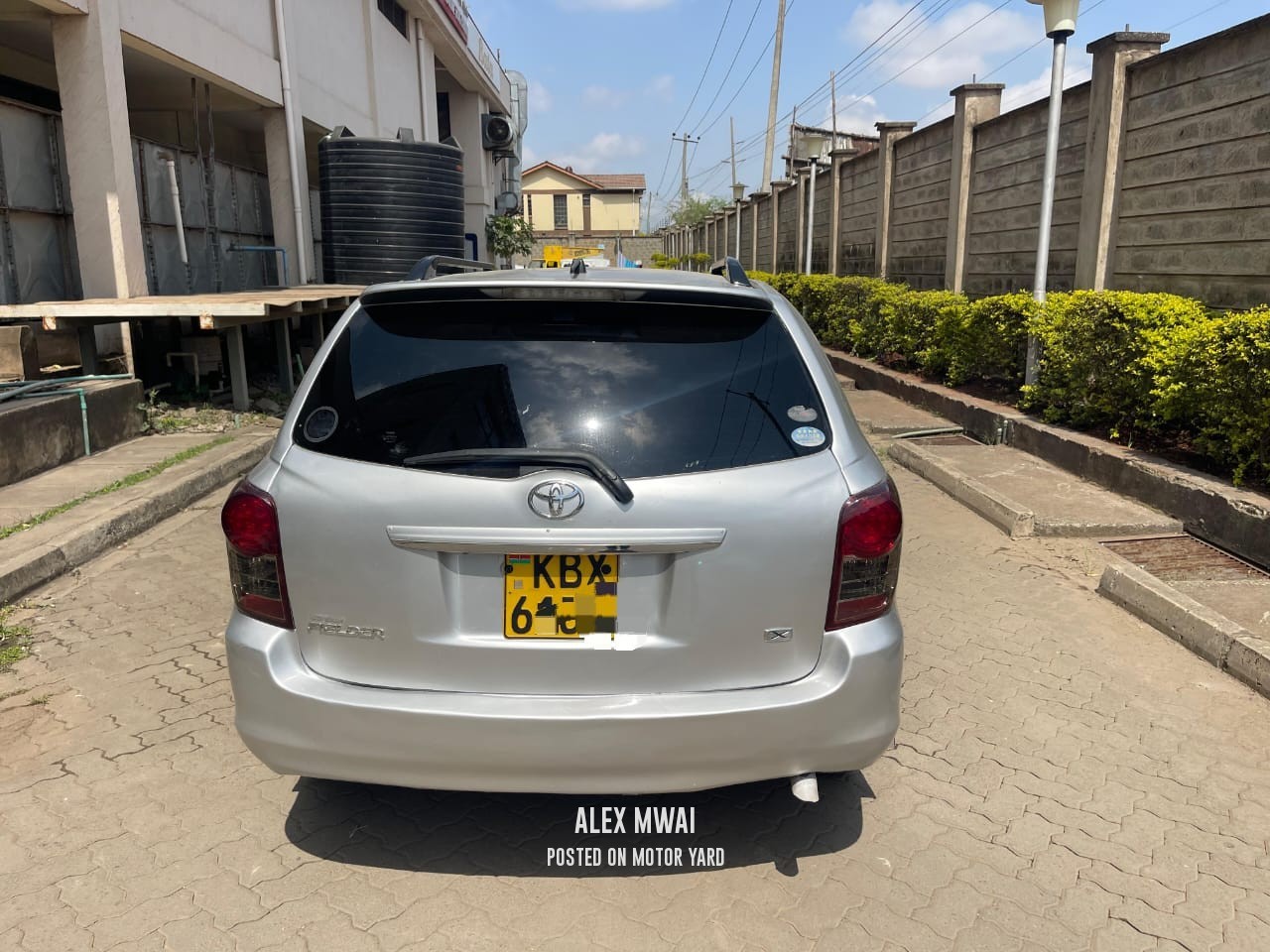 Toyota Fielder 2005 Silver