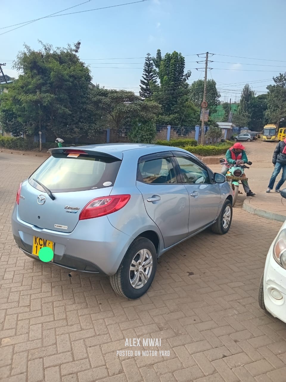 Mazda Demio 2012 Blue