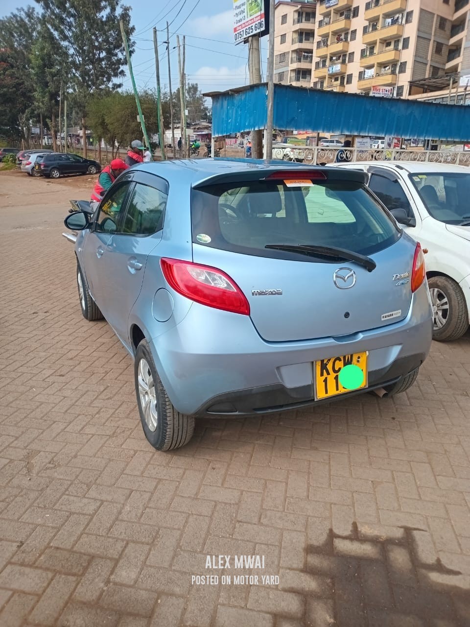 Mazda Demio 2012 Blue