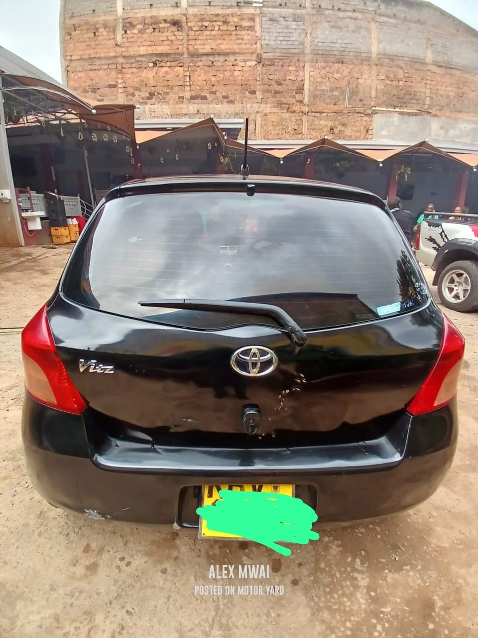 Toyota Vitz 2007 Black