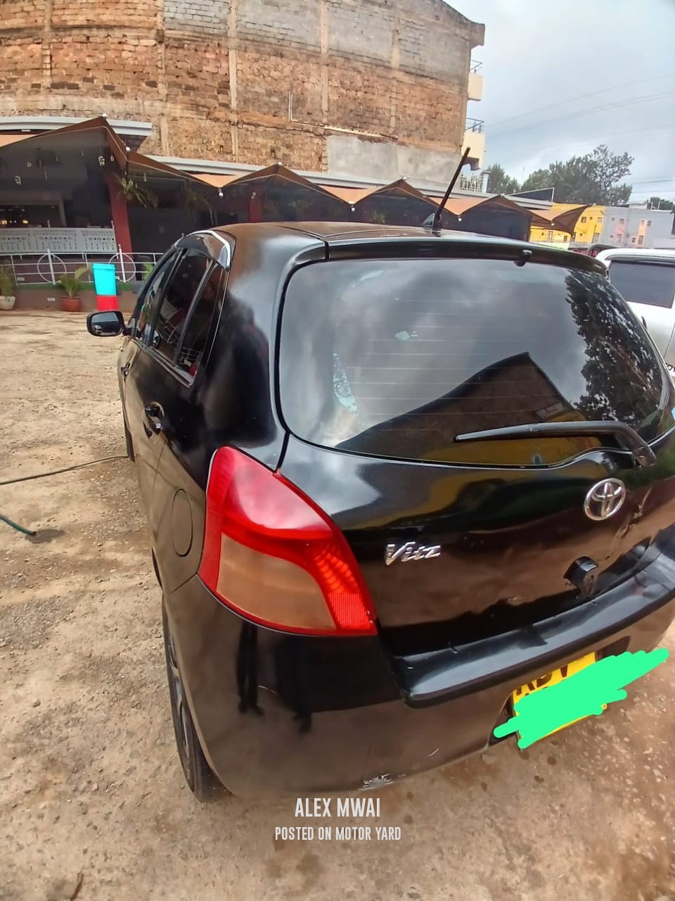 Toyota Vitz 2007 Black