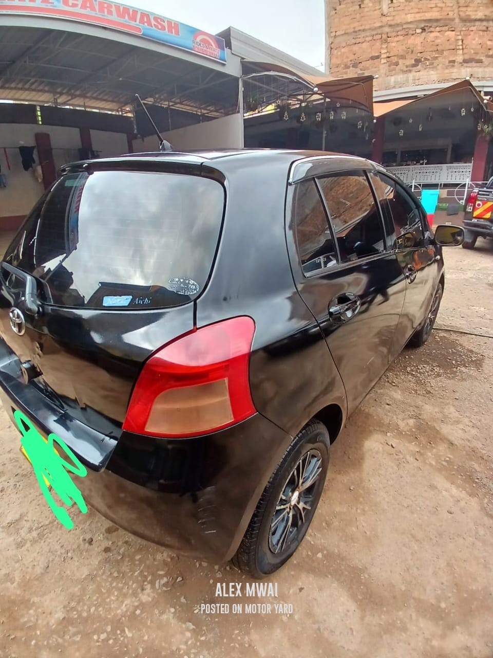 Toyota Vitz 2007 Black
