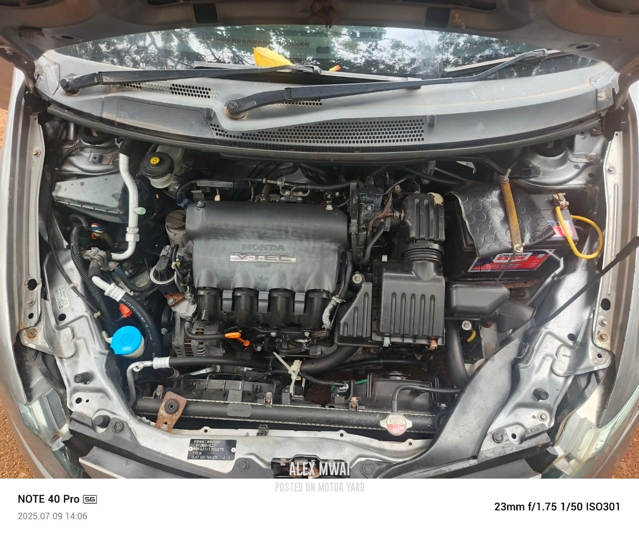 Honda Airwave 2009 Silver