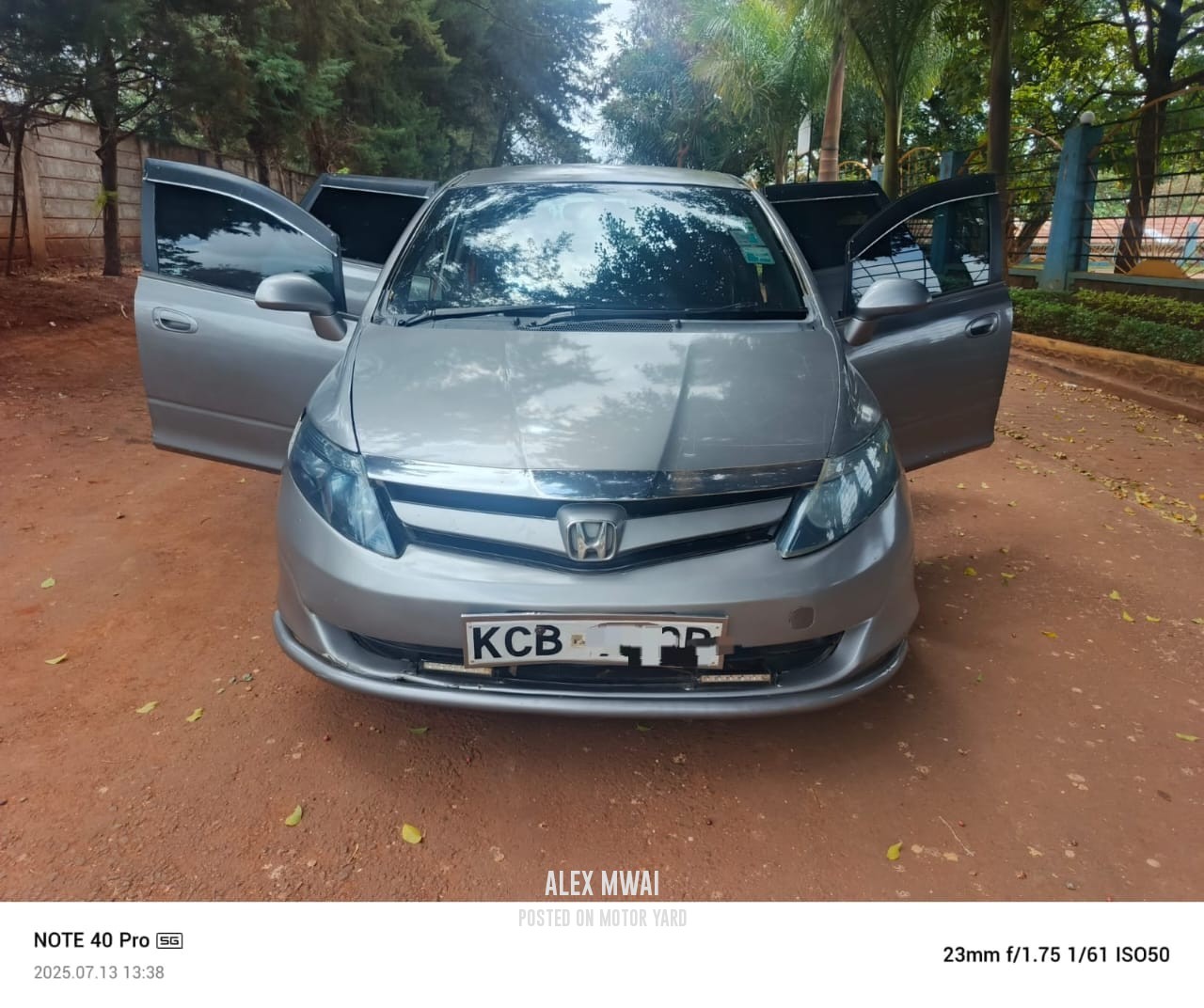 Honda Airwave 2009 Silver