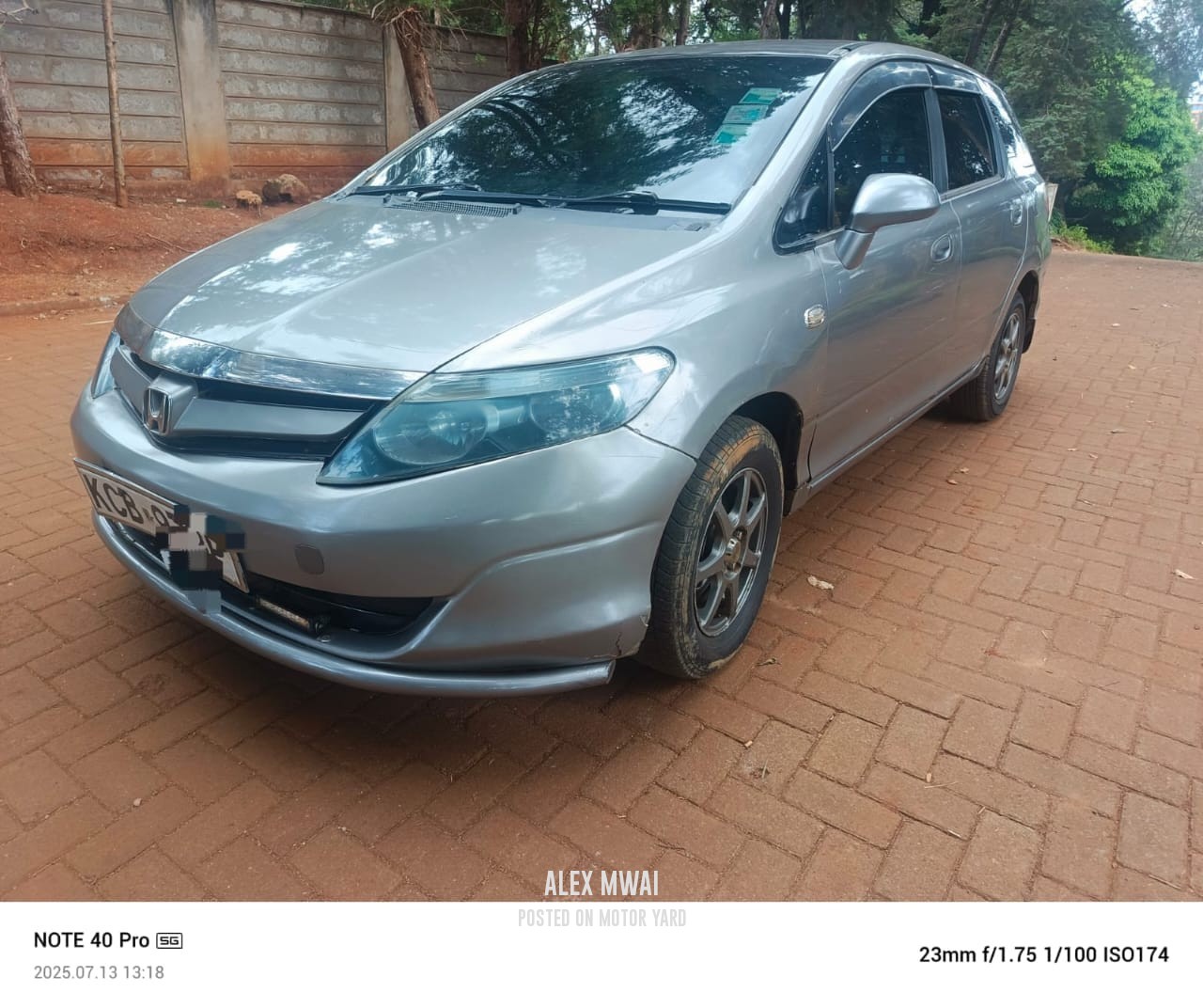 Honda Airwave 2009 Silver