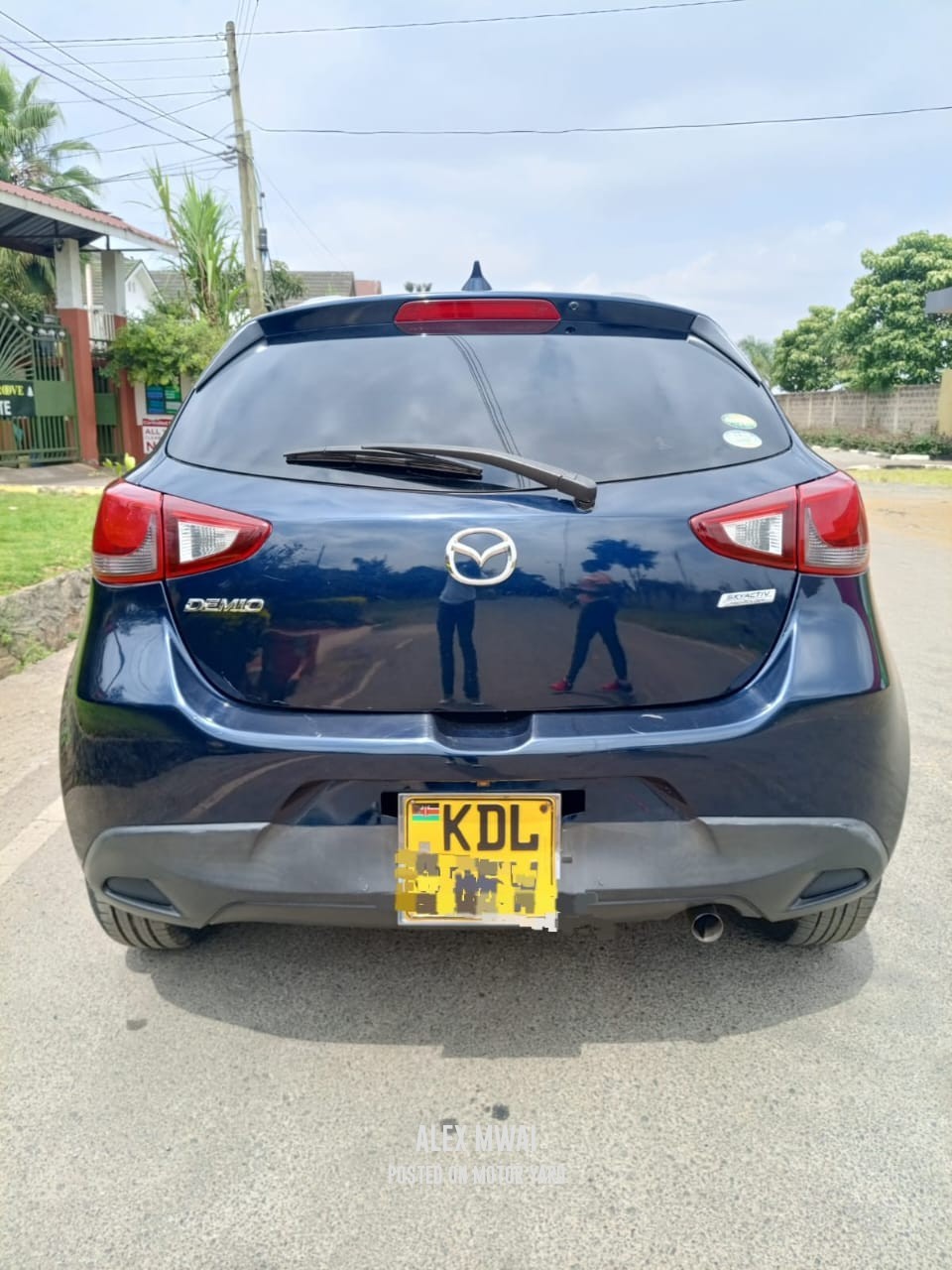Mazda Demio 2015 Blue