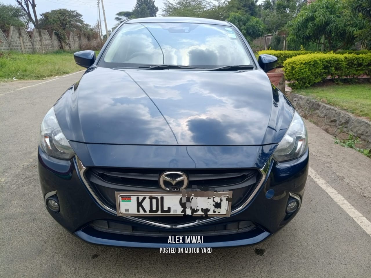 Mazda Demio 2015 Blue