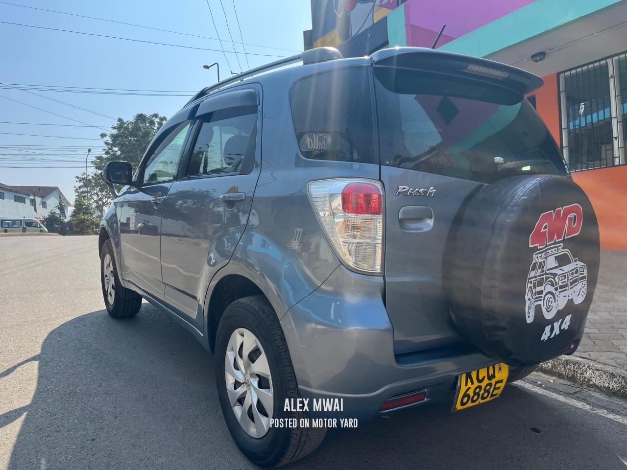 Toyota Rush 2012 Silver