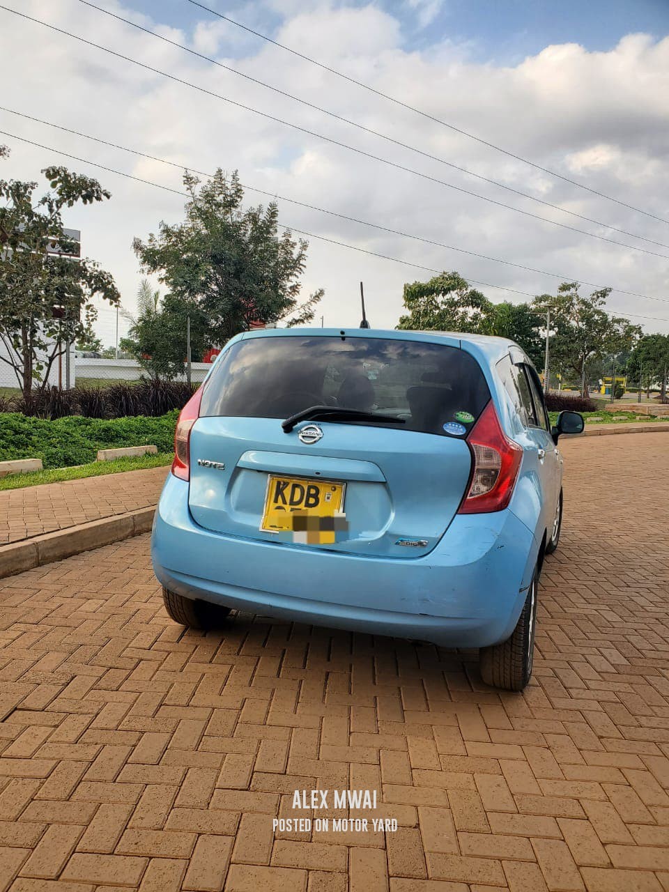 Nissan Note 2012 Blue
