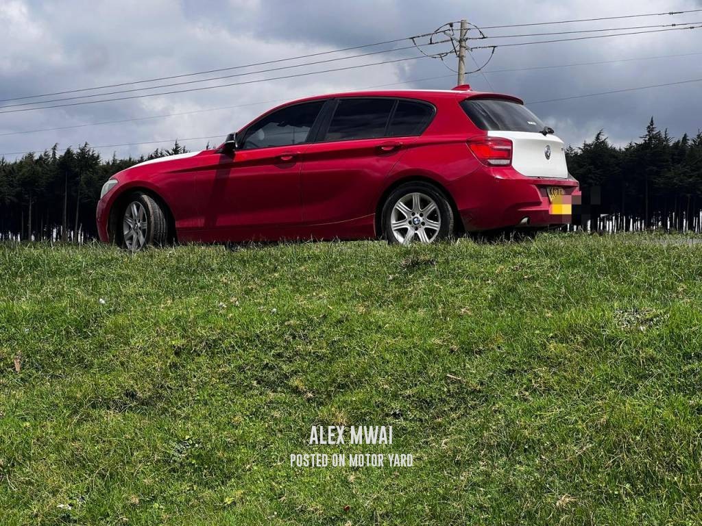 BMW 116i 2012 Maroon