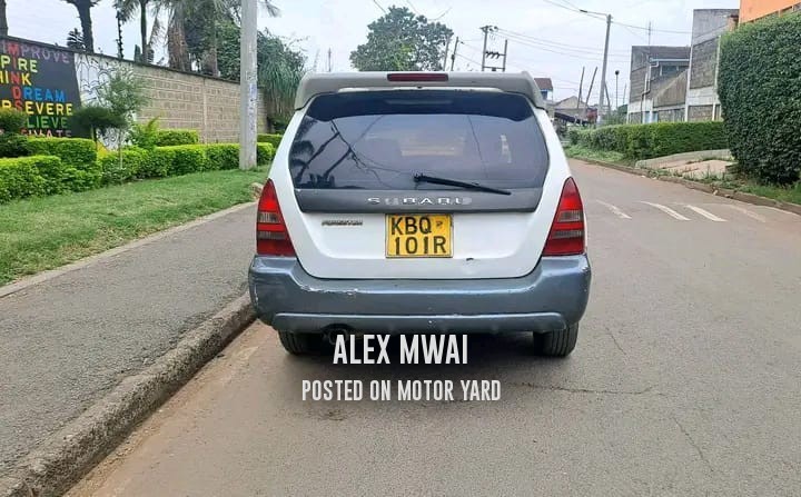 Subaru Forester 2006 White