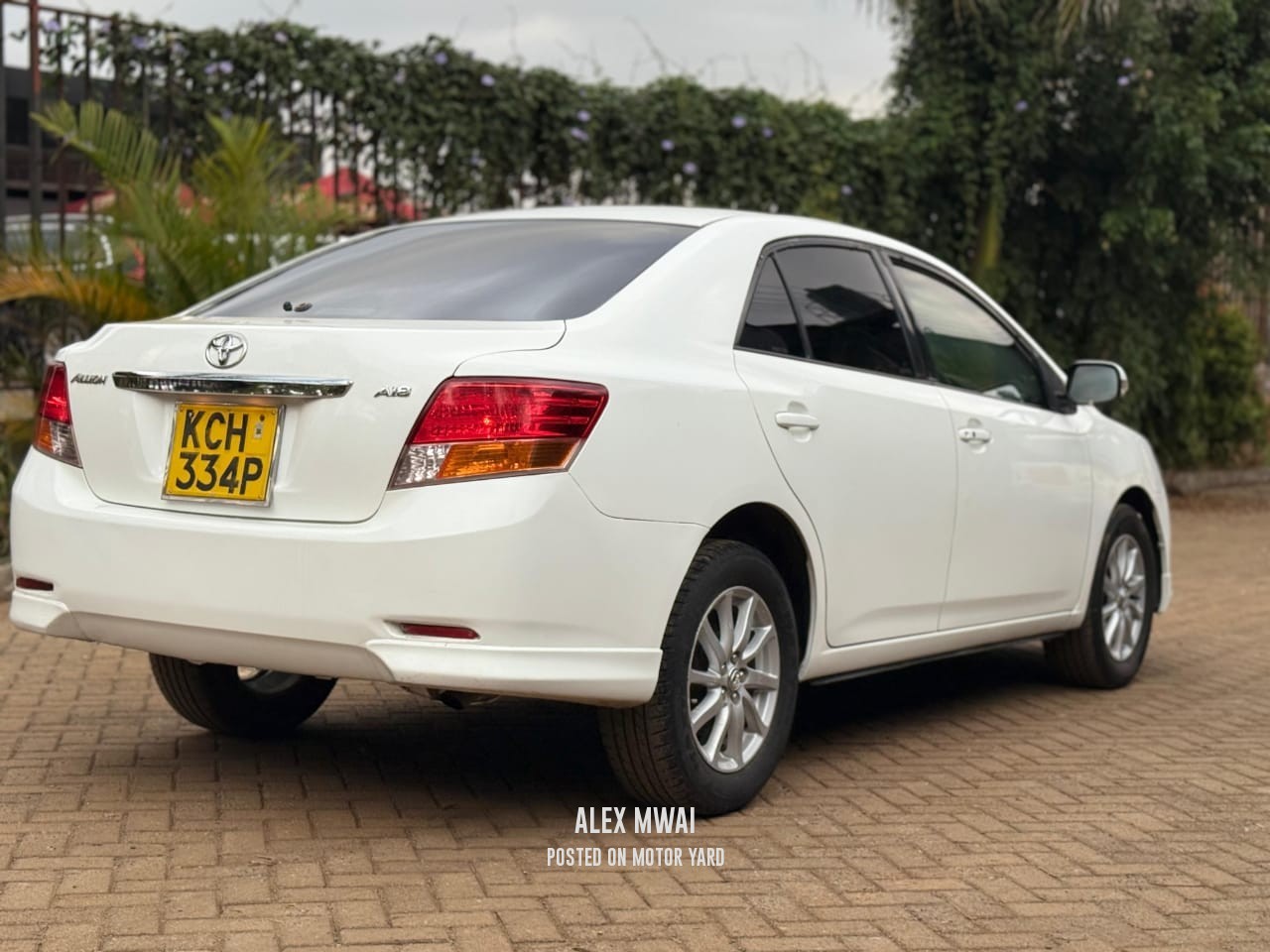 Toyota Allion 2009 White