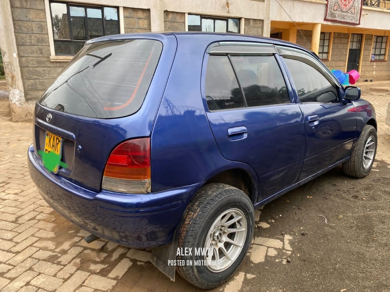 Toyota Starlet 1996 Blue