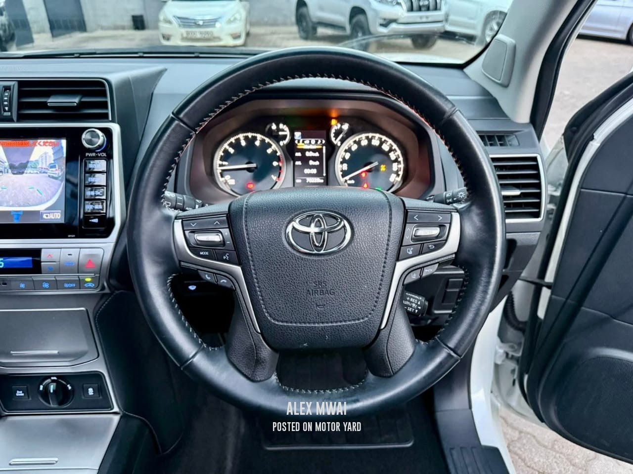 Toyota Land Cruiser Prado TX-L 2018 White