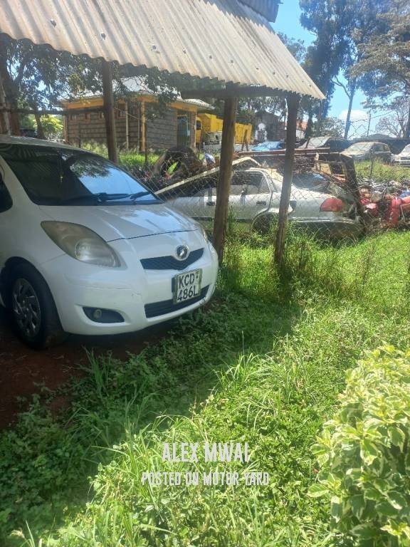 Toyota Vitz 2013 White
