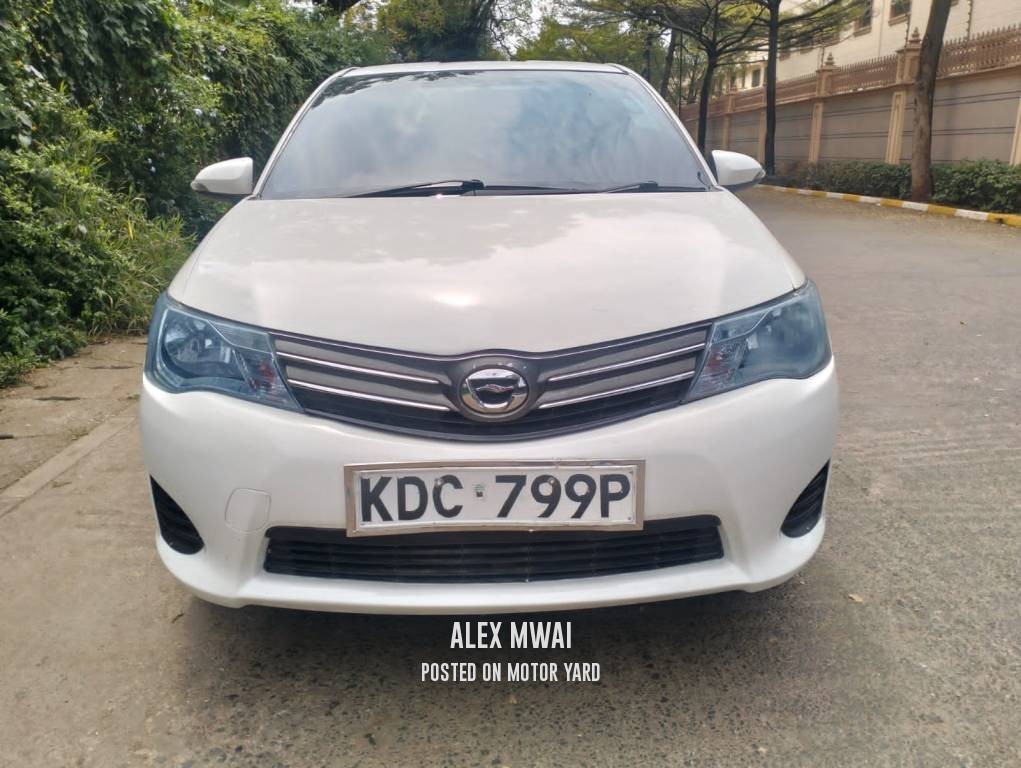 Toyota Axio 2014 White