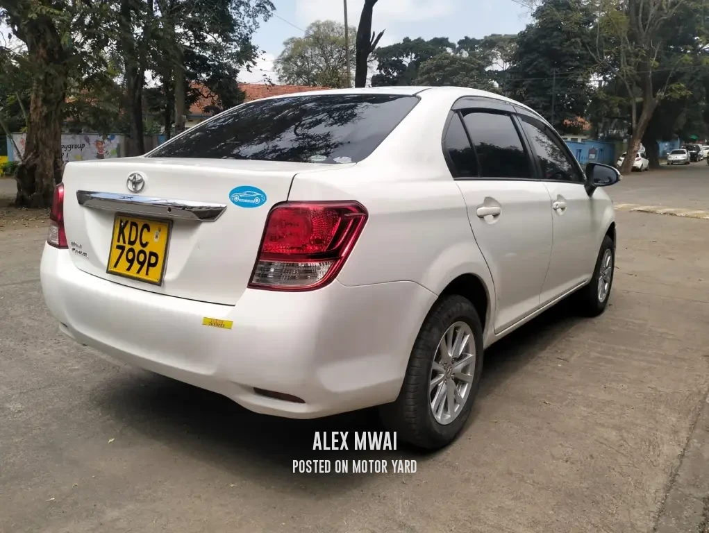 Toyota Axio 2014 White