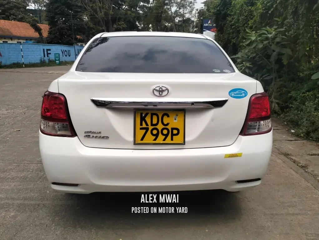 Toyota Axio 2014 White