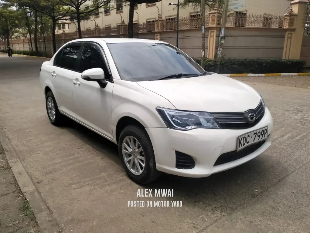 Toyota Axio 2014 White