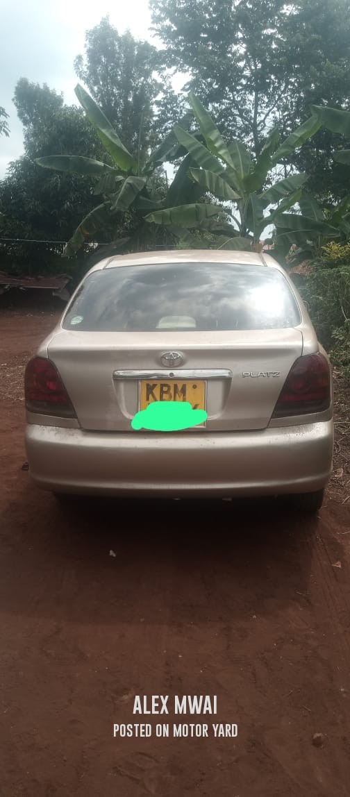 Toyota Platz 2012 Silver