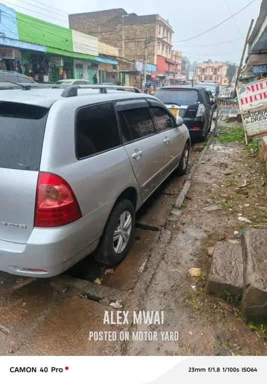 Toyota Fielder 2017 Silver