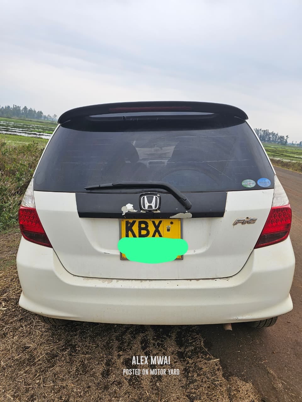 Honda Fit 2015 White