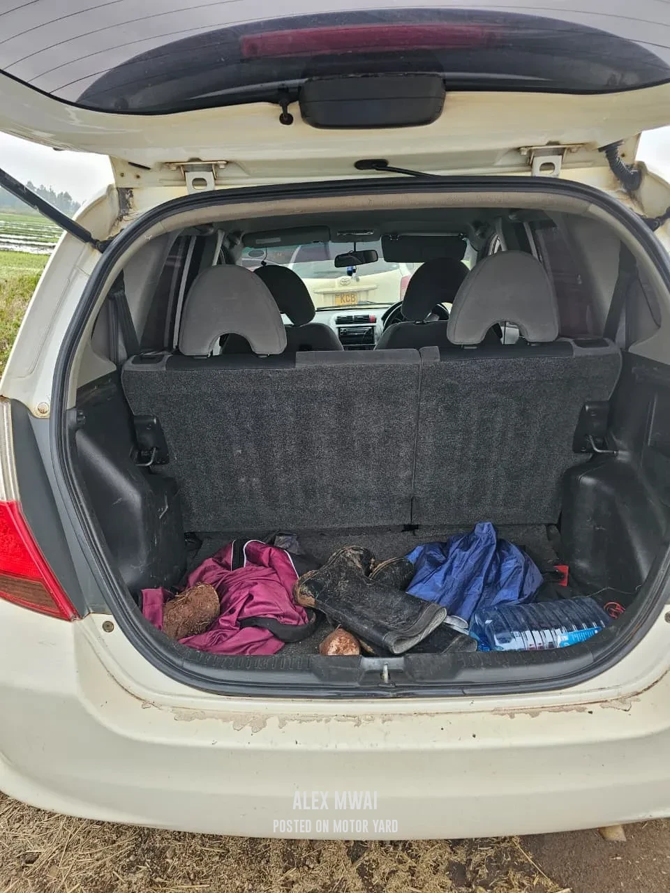 Honda Fit 2015 White