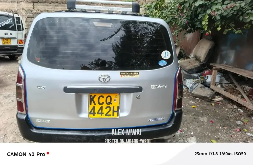 Toyota Probox 2015 Silver