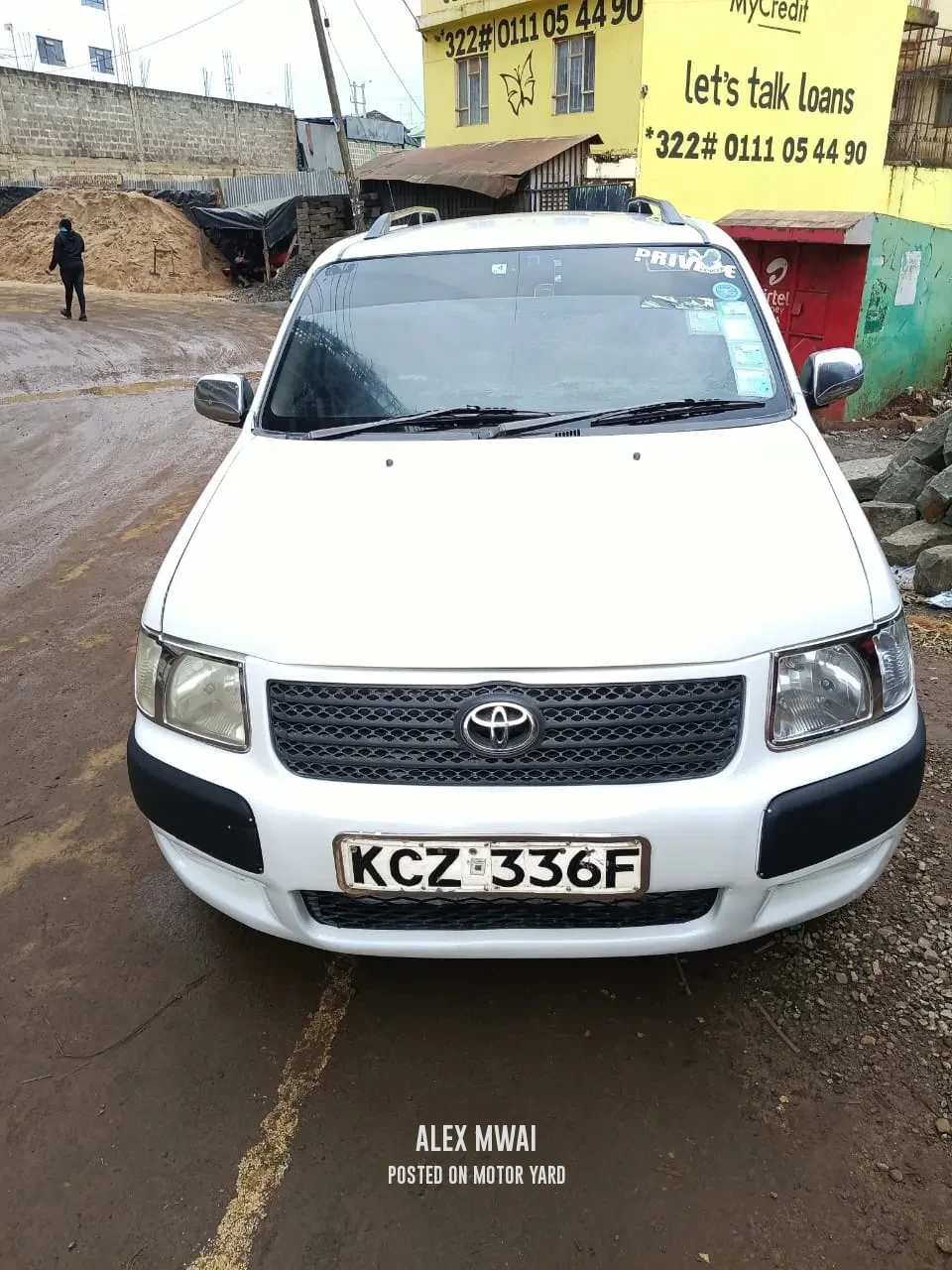 Toyota Succeed 2015 White