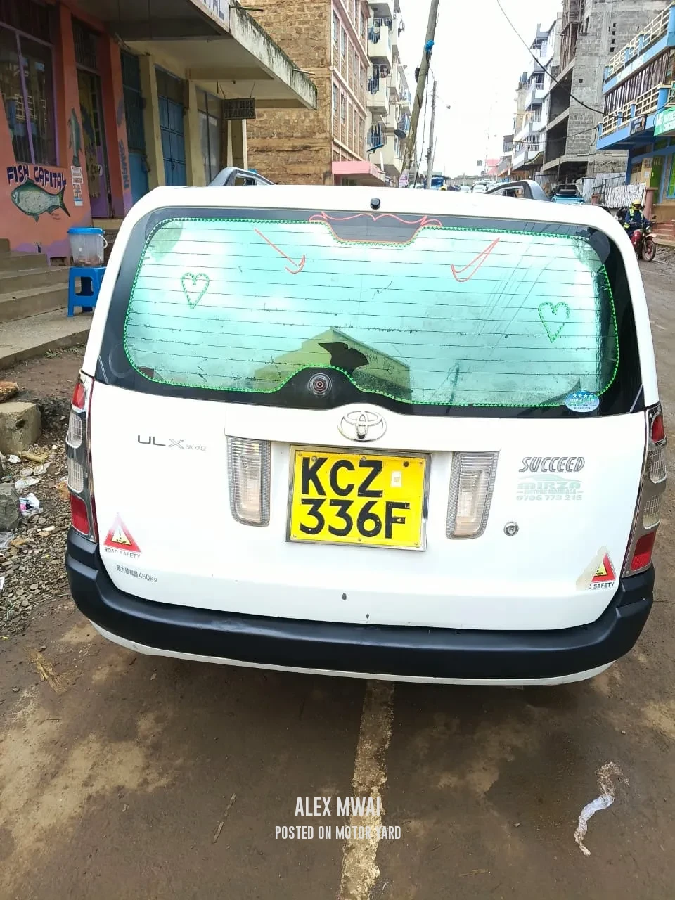 Toyota Succeed 2015 White