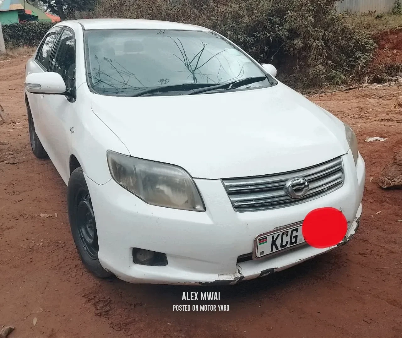 Toyota Axio 2014 White