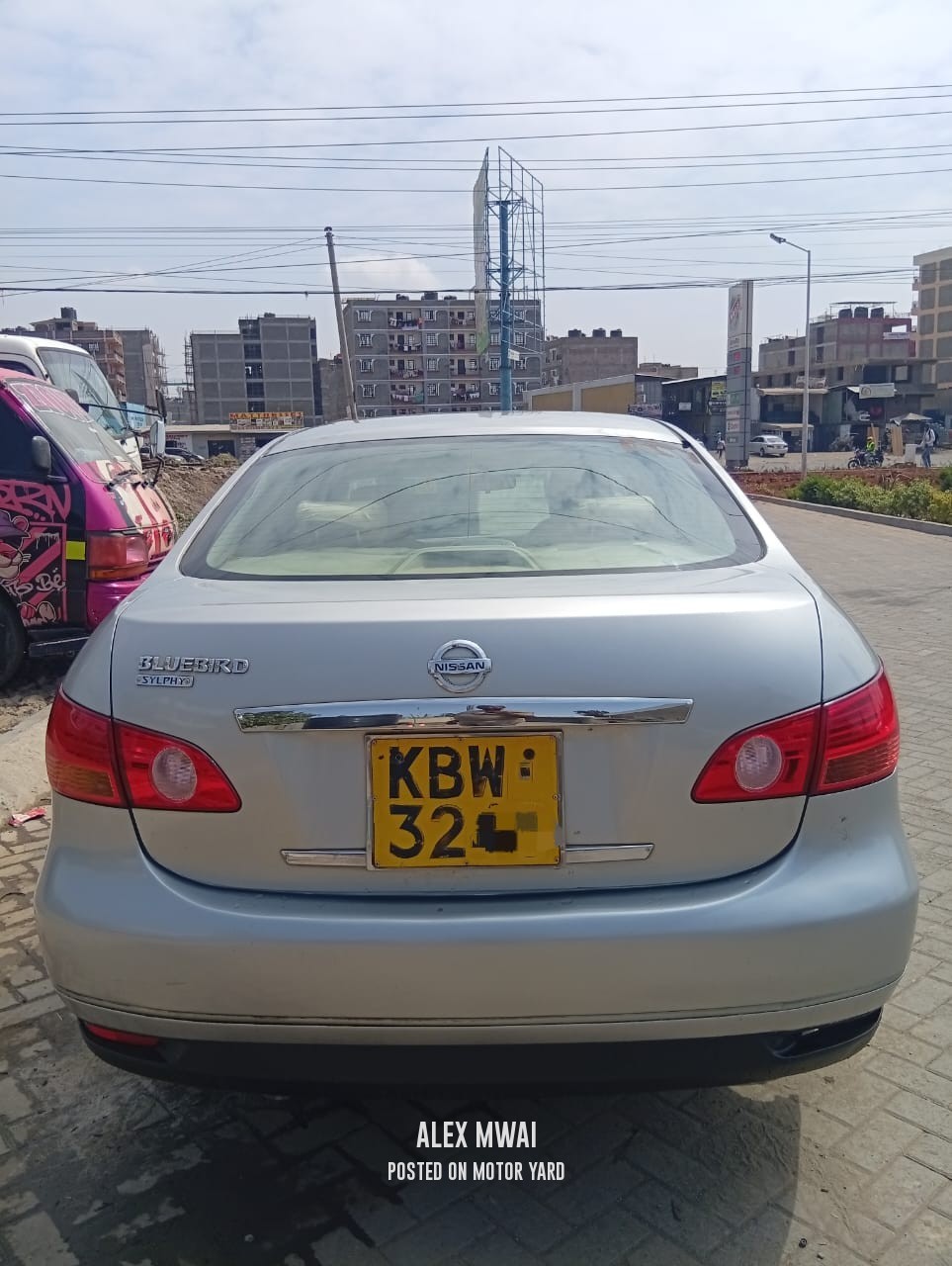 Nissan Bluebird 2014 Silver