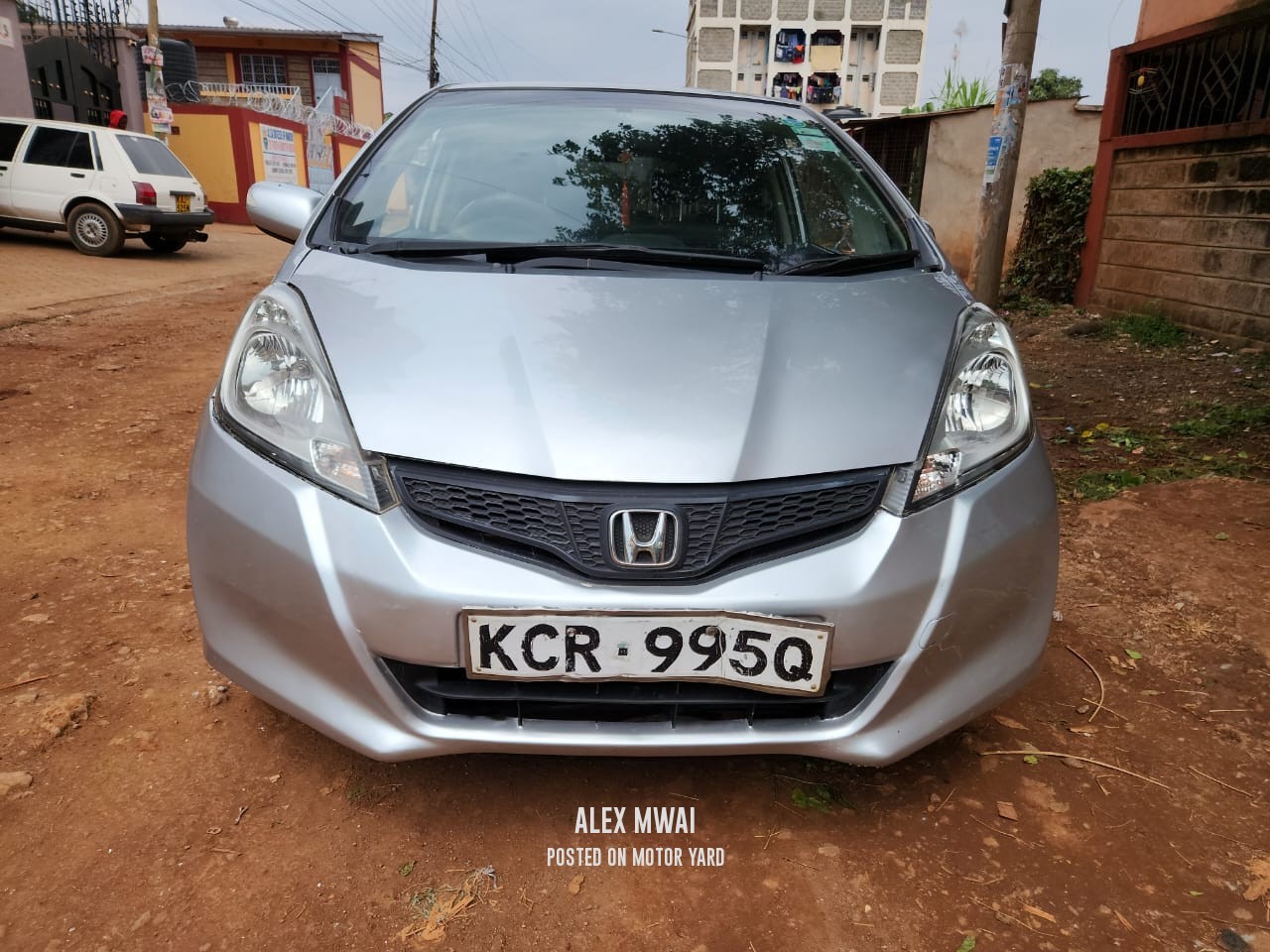 Honda Fit 2015 Silver