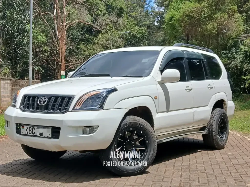 Toyota Land Cruiser Prado J150 2009 White