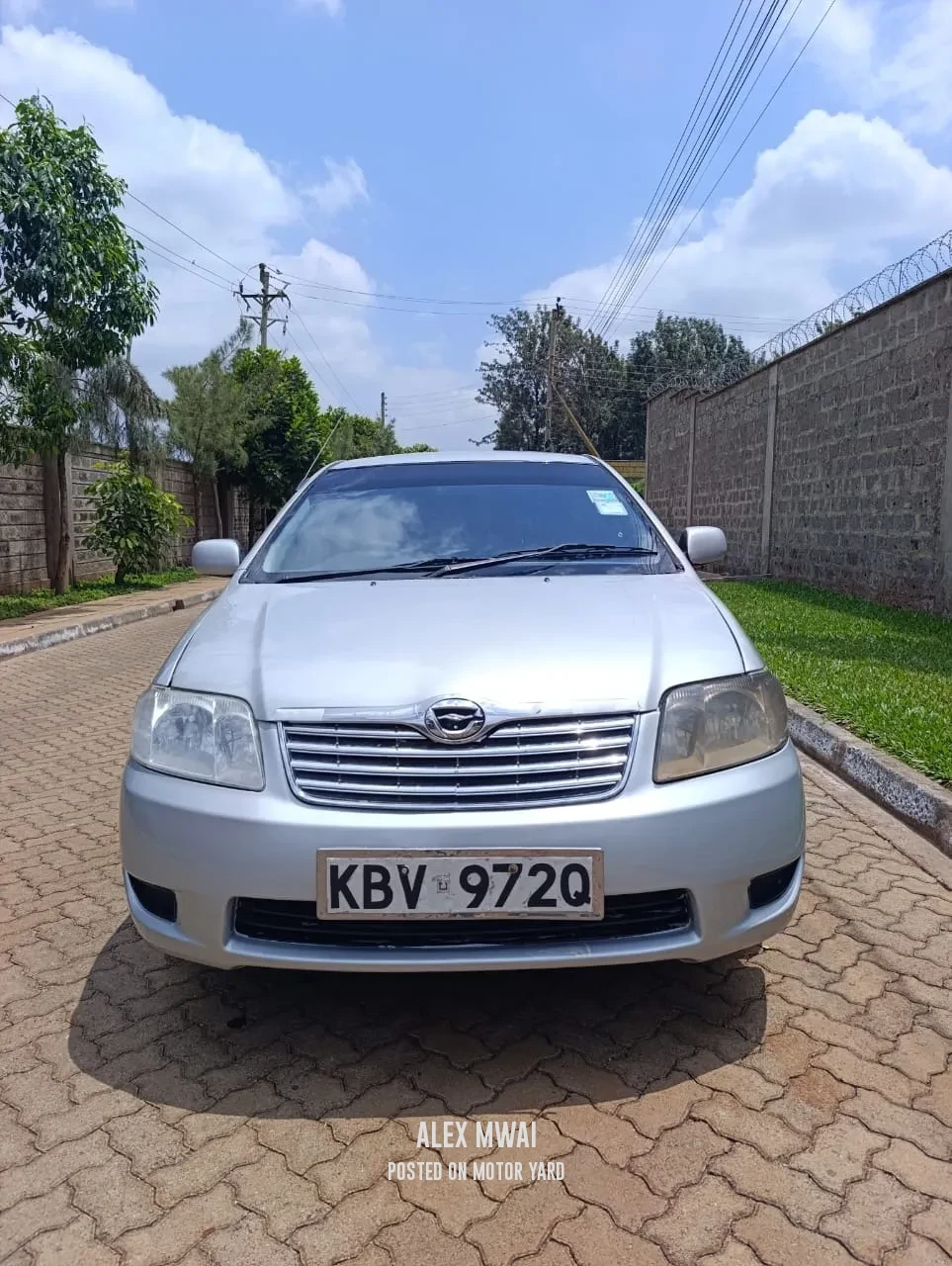 Toyota Corolla 2004 Silver