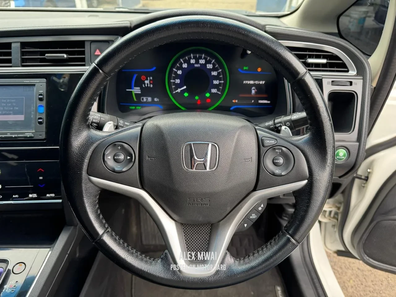 Honda Fit Shuttle 2016 White