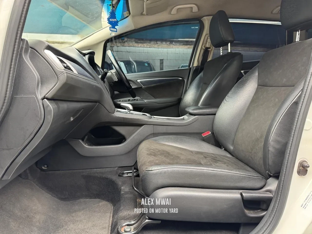 Honda Fit Shuttle 2016 White